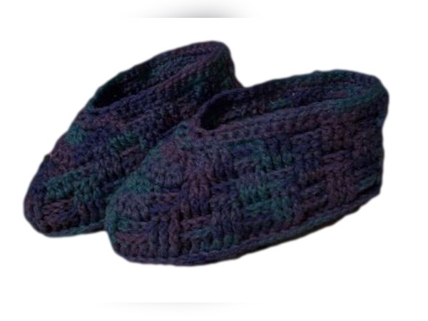 Basketweave Slippers