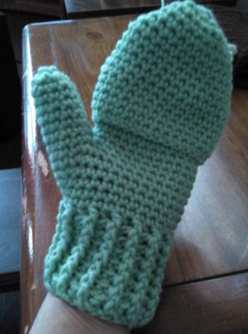 Convertible Mittens / Fingerless Gloves (Crochet), photo 1