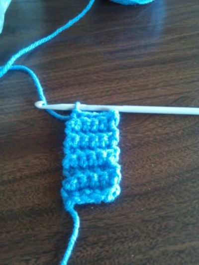My version of the Braided Puff Stitch Slouch Hat, photo 2