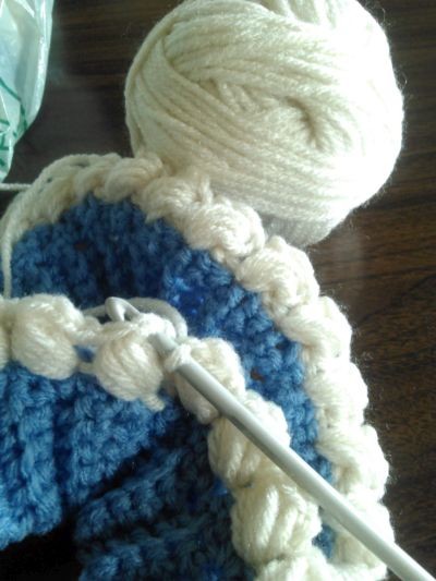 My version of the Braided Puff Stitch Slouch Hat, photo 11