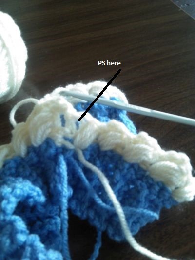 My version of the Braided Puff Stitch Slouch Hat, photo 13