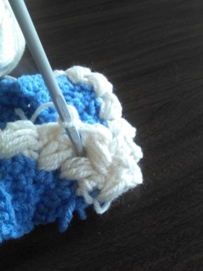 My version of the Braided Puff Stitch Slouch Hat, photo 16