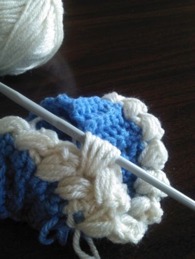 My version of the Braided Puff Stitch Slouch Hat, photo 18