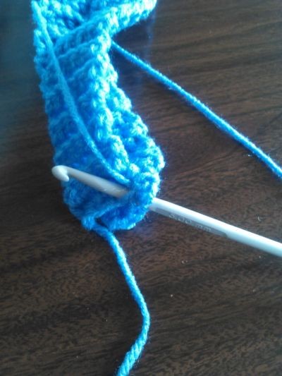 My version of the Braided Puff Stitch Slouch Hat, photo 3