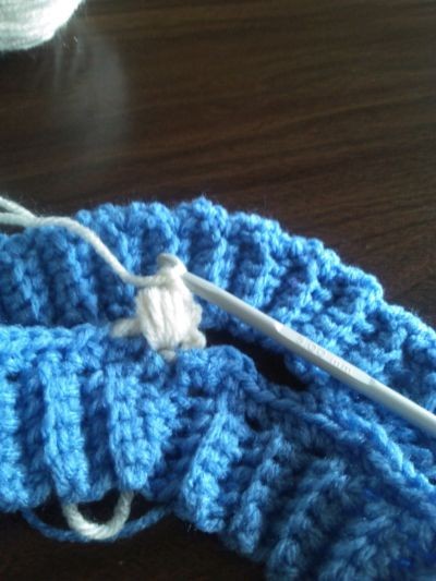 My version of the Braided Puff Stitch Slouch Hat, photo 5