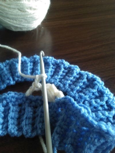 My version of the Braided Puff Stitch Slouch Hat, photo 6