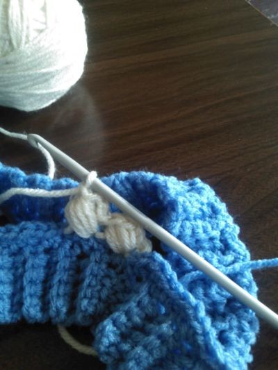 My version of the Braided Puff Stitch Slouch Hat, photo 7