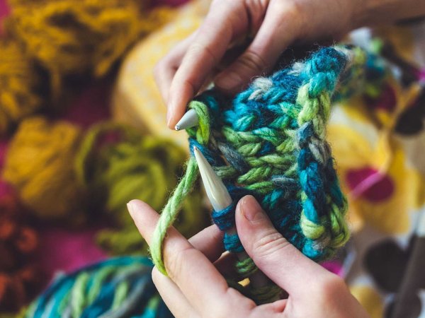 Lining a Crocheted Tote