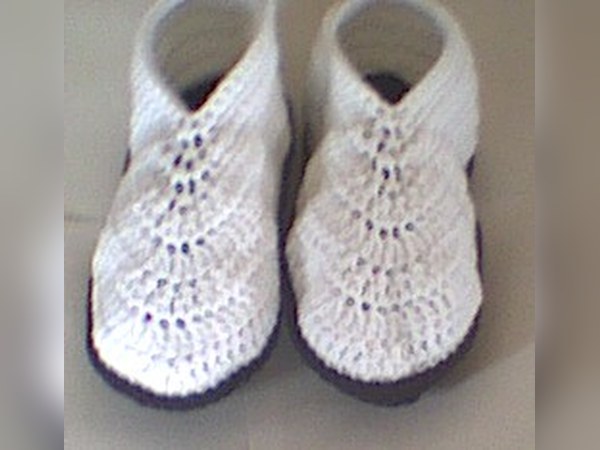Simple Crocheted Slippers