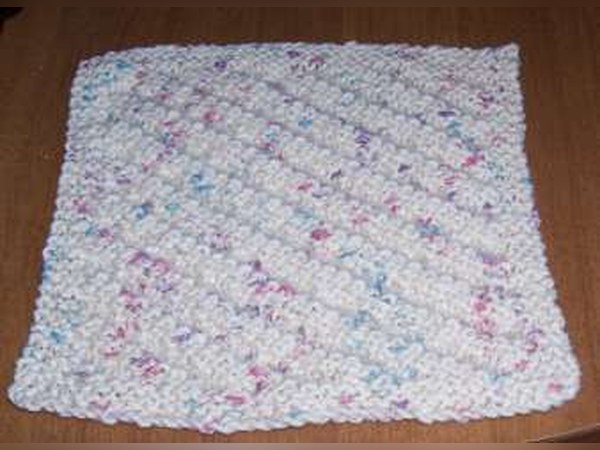 Sue's Easy Knit Dishcloth