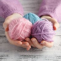 knitting baby slippers