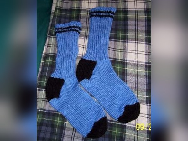 Sue's Knitted Socks for Men