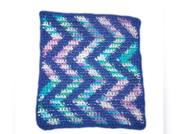 ZigZag Dishcloth (Crochet)